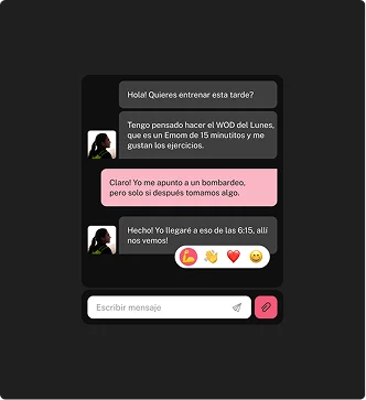Descubrir perfiles y conectar con otros atletas en WodBuster Social